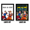 Saiyanify Me - Custom Light Box Art