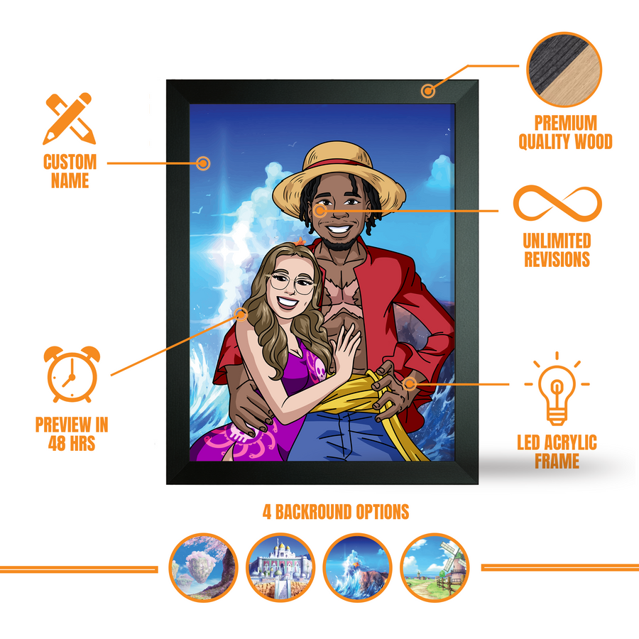 Pirate-ify Me - Custom Light Box Art